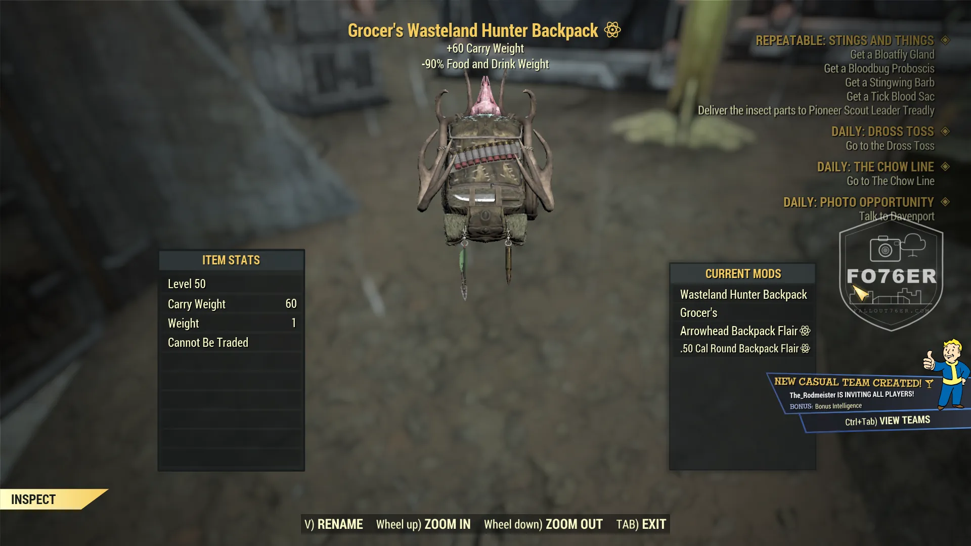 Grocer's Wasteland Hunter Backpack